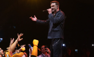 Justin Timberlake tallet me arrestimin e tij gjatë një koncerti në Boston