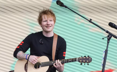 Ed Sheeran shpallet artisti më i dëgjuar në Mbretërinë e Bashkuar për herë të shtatë