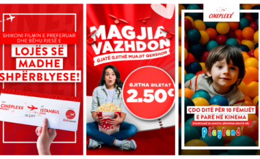 Magjia vazhdon vetëm në Cineplexx Prizren!