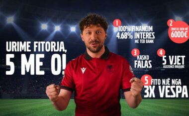 Auto Mita shënon 5:0 në Kampionatin Evropian!