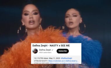 Dafina Zeqiri fshin emrin e Ya Ninës në këngën “Nasty x See Me” që e publikoi me të rreth një vit më parë