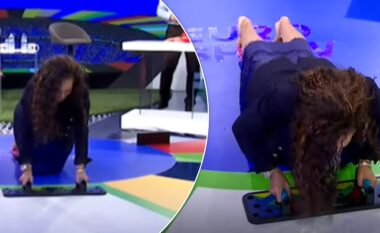 Xhuli Nura bën pompa në mes të emisionit