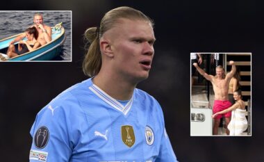 Derisa kolegët e tij luajnë në Euro 2024, Haaland shijon pushimet në Itali bashkë me të dashurën
