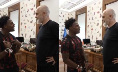 “Jam shqiptar” – YouTuberi i njohur IShowSpeed viziton Shqipërinë, takohet me kryeministrin Edi Rama