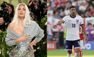 Kim Kardashian flitet që ka një pëlqim për yllin e Anglisë, Jude Bellingham