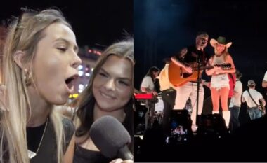 Fama e vajzës “Hawk Tuah” arrin lartësi të reja, pasi ajo i bashkohet yllit të muzikës country në skenë