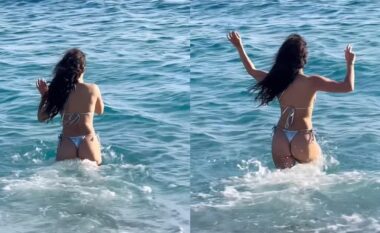 Melinda Ademi merr tërë vëmendjen me një video të publikuar, duke ekspozuar format trupore