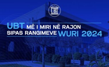 UBT më i miri në rajon sipas rangimeve WURI 2024