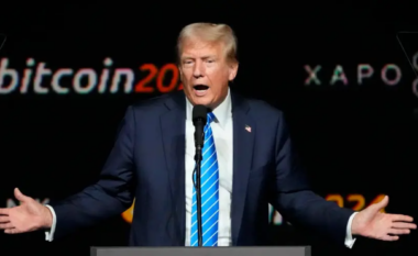 Çmimi i Bitcoin arrin nivelin më të lartë në gjashtë javë pasi Trump mbështet kriptomonedhën