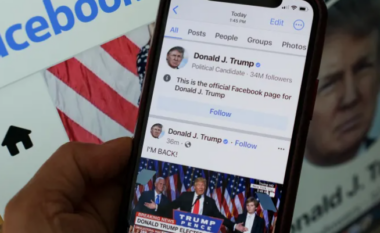Meta heq kufizimet nga llogaritë e Trumpit në Facebook dhe Instagram
