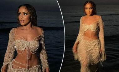 Adelina Berisha duket ‘e nxehtë’ në fotografitë e reja gjatë xhirimeve të klipit