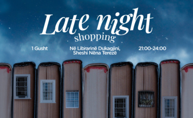 Late night shopping në Librarinë Dukagjini!