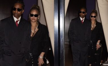 Rihanna dhe ASAP Rocky bëjnë një paraqitje fantastike, ndërsa largohen nga New Yorku