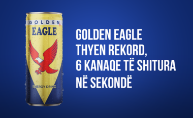 Golden Eagle thyen rekord, 6 kanaçe të shitura në sekondë