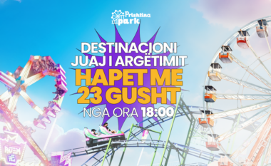 Hapja e Prishtina Park bëhet me datë 23 gusht – Rrota e Ferisit, roller coaster, pendola, hovercrafts e shumë befasi tjera ju presin!