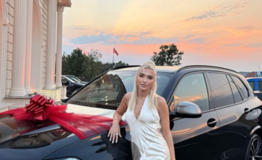 Iliriana Sadriu suprizohet për ditëlindje me një makinë të tipit BMW