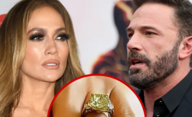 Ben Affleck kishte shkruar ‘nuk do të iki askund’ në unazën e fejesës së Jennifer Lopez