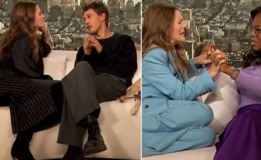 Drew Barrymore zbulon arsyen prekëse se përse ulet afër të ftuarve në emision