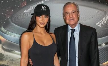 Kim Kardashian ‘la në hije’ debutimin e Kylian Mbappe në stadiumin Santiago Bernabeu