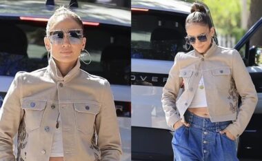 Jennifer Lopez duket joshëse në një dalje solo, pasi burri Ben Affleck u nis për një udhëtim me ish-gruan e tij Jennifer Garner