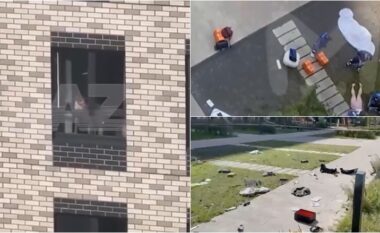 Një burrë në Moskë thuhet se hodhi gruan dhe një foshnjë nga dritarja e një apartamenti në katin e 16-të – në internet qarkullojnë pamje të tragjedisë