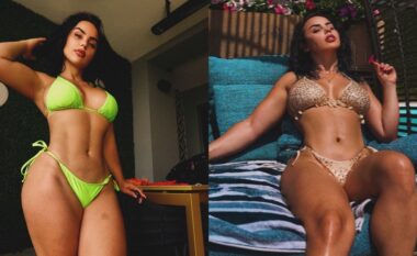 Linda Halimi tregon linjat e saj perfekte në bikini përmes postimeve të fundit në Instagram