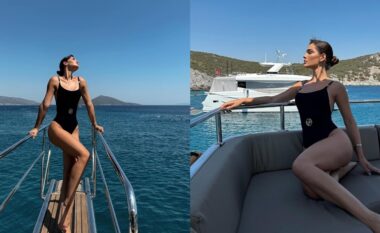 Modelja Arbenita Ismajli shijon pushimet dhe shfaq bukurinë e saj në bikini të zeza