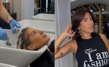 Ilnisa Agolli bën një ndryshim të madh në pamje, duket e mrekullueshme