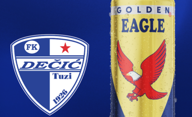 KF Deçiq, klubi shqiptar kampion në Mal të Zi, merr përkrahje nga Golden Eagle