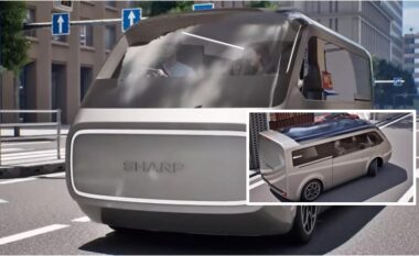 Sharp zbulon minibusin elektrik “LDK+” – një “dhomë e ditës me rrota” e teknologjisë së lartë