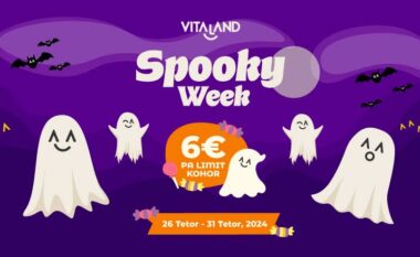 SpookyWeek po vjen në Vitaland me 6€ hyrjen PA LIMIT kohor!