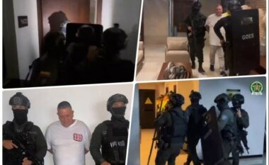 Arrestohet bosi i mafias italiane, policia e zë në apartamentin e tij luksoz në Kolumbi – pamje nga aksioni