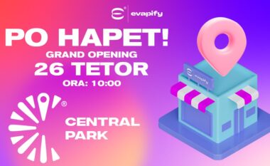 Evapify zbarkon në Central Park, Fushë Kosovë