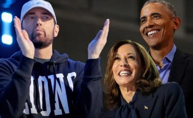 Eminem do të shfaqet me Kamala Harris sonte në mitingun e saj në Detroit