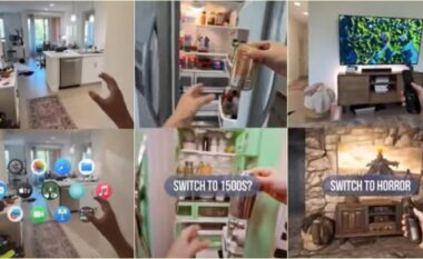 Shihni se si Apple Vision Pro mund të ‘transformojnë shtëpinë tuaj’ – me pamje të ndryshme vizuale mbi hapësirën tuaj ekzistuese