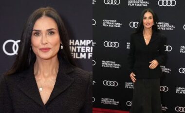 Demi Moore shfaqet tejet elegante në Festivalin e Filmit Hamptons 2024