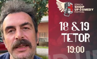 Romir Zalla në festivalin “Zurich Shqip Up Comedy”: Ejani në edicionin e tretë, çfarë prisni akoma?