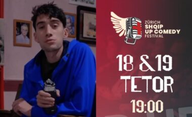 Dario Haruni debuton në festivalin ‘Zurich Shqip Up Comedy’: Një natë humori dhe batutash në Zvicër