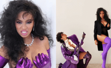 Beyonce pozon topless për Halloween, duke u inspiruar nga Prince dhe Apollonia