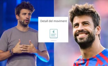 Pique ka publikuar llogarinë e tij bankare për të treguar se si duket paga e një futbollisti të nivelit elitar