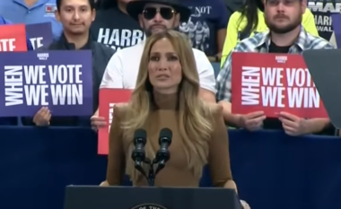 Kampanja e tij e quajti Puerto Ricon “ishull të plehrave”, Jennifer Lopez i reagon Trumpit në tubimin e Kamala Harris