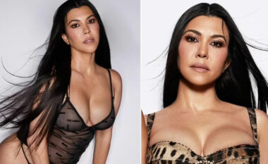 Kourtney Kardashian mahnit fansat me paraqitjen në reklamat e ‘Skims’