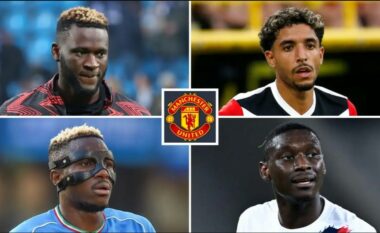 Man Utd përpilon listën e ngushtë me katër emra sulmuesish për janar
