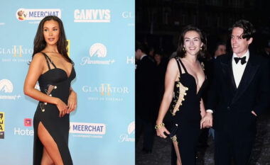 Maya Jama kanalizon Elizabeth Hurley me fustanin “Versace” në MTV EMA