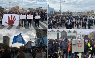 Një muaj nga tragjedia ku 15 persona humbën jetën në Novi Sad, organizohet protestë – policia rrit prezencën në çdo rrugë
