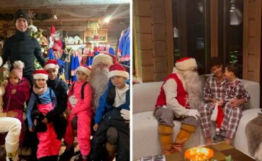 Ronaldo dhe familja e tij i kalojnë Krishtlindjet në Lapland të Finlandës, vendi ku quhet edhe shtëpia e Santa Claus