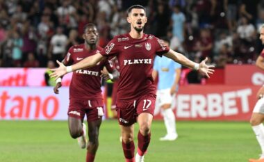 Meriton Korenica vazhdon shkëlqimin, tjetër gol vendimtar për Clujin