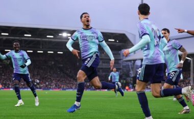Merr fund seria pozitive e Arsenalit – ndalen me barazim nga Fulhami
