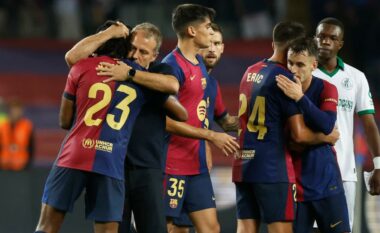 Hansi Flick ka mbajtur bisedime të gjata me yjet e Barcelonës pas formës së lëkundur