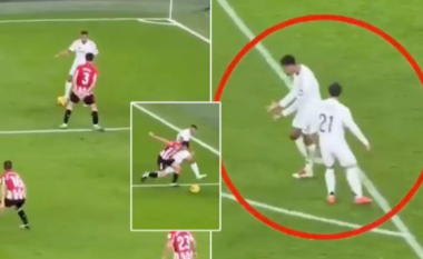 Këto pamje nga sjella e Bellingham ndaj Mbappes do t’i shqetësojnë tifozët e Real Madridit